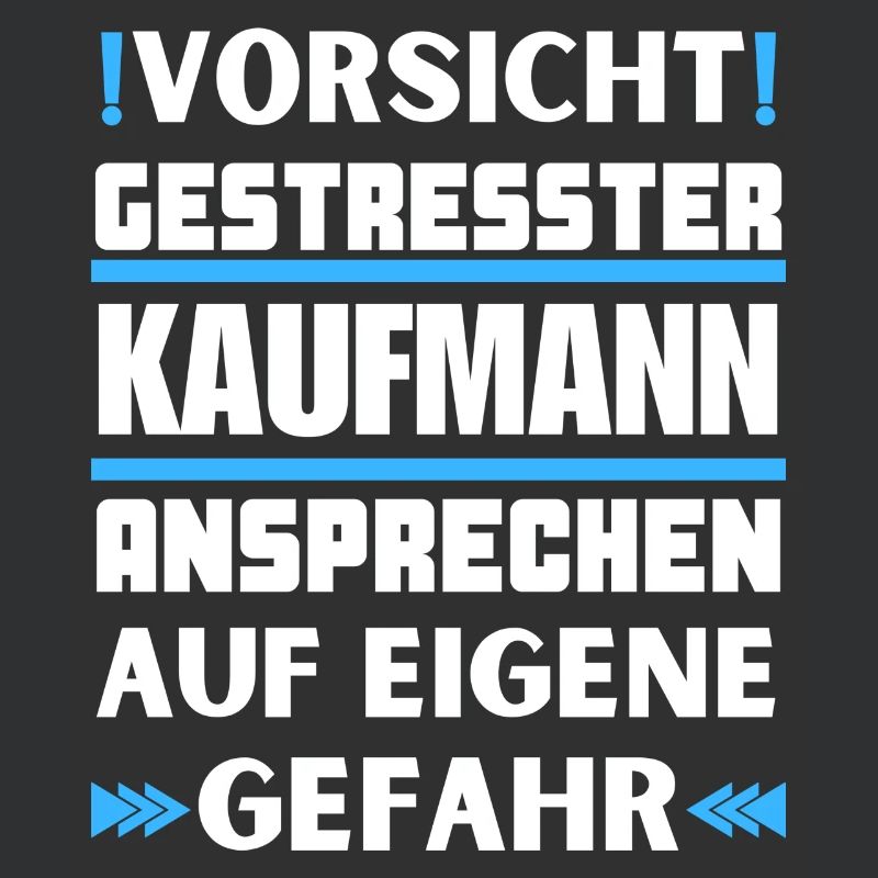 Gestresster Kaufmann nicht ansprechen!