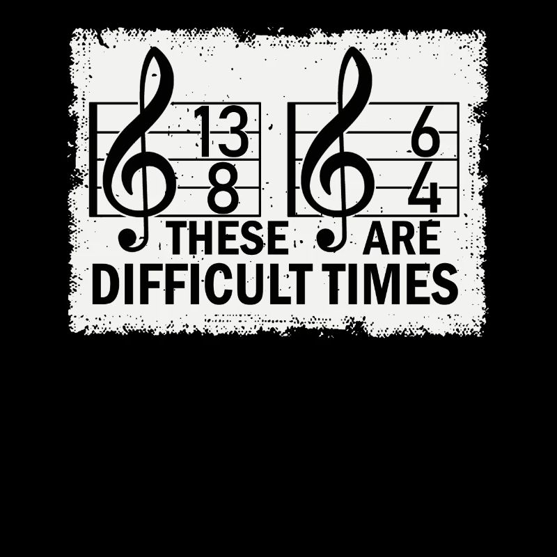 These Are Difficult Times Funny Music Pun