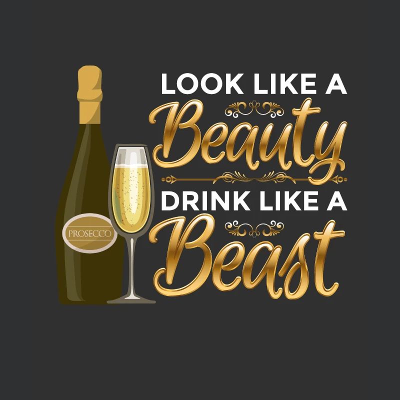 Prosecco ressemble à une boisson de beauté comme une bête