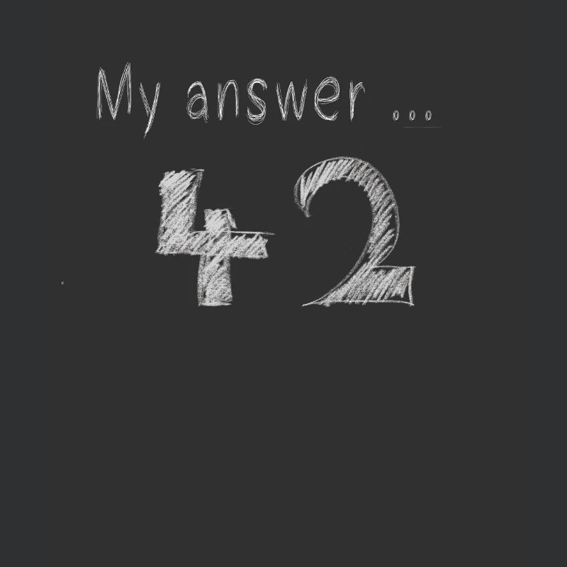 Keep Calm the Answer is 42