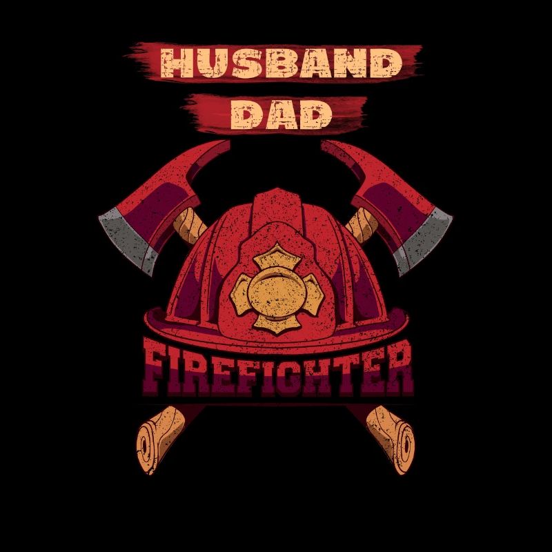 Ehemann Papa Feuerwehrmann