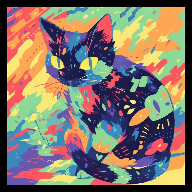 Chat, Motif De Chat
