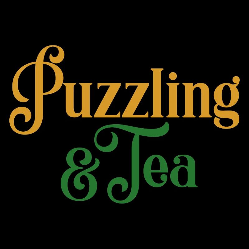 Puzzling and Drinking Tea Relaxing Jigsaw