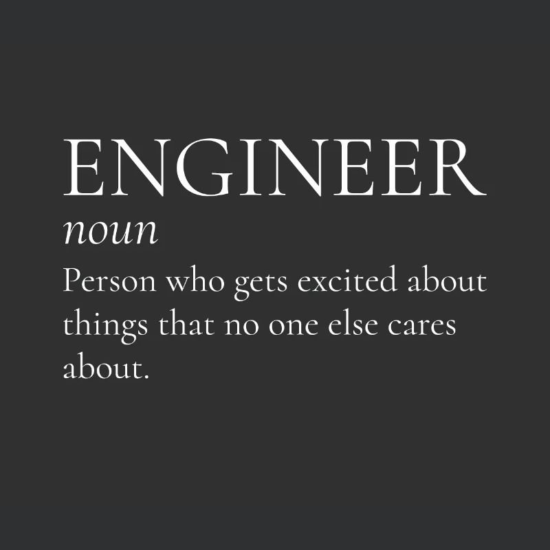 Engineer definition technician gift