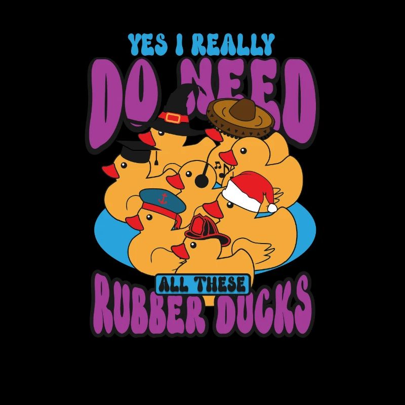 Rubber Duck Ducks Bird Hunt Duck lover Gift Idea