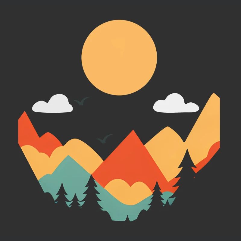 Einfache Landschaft