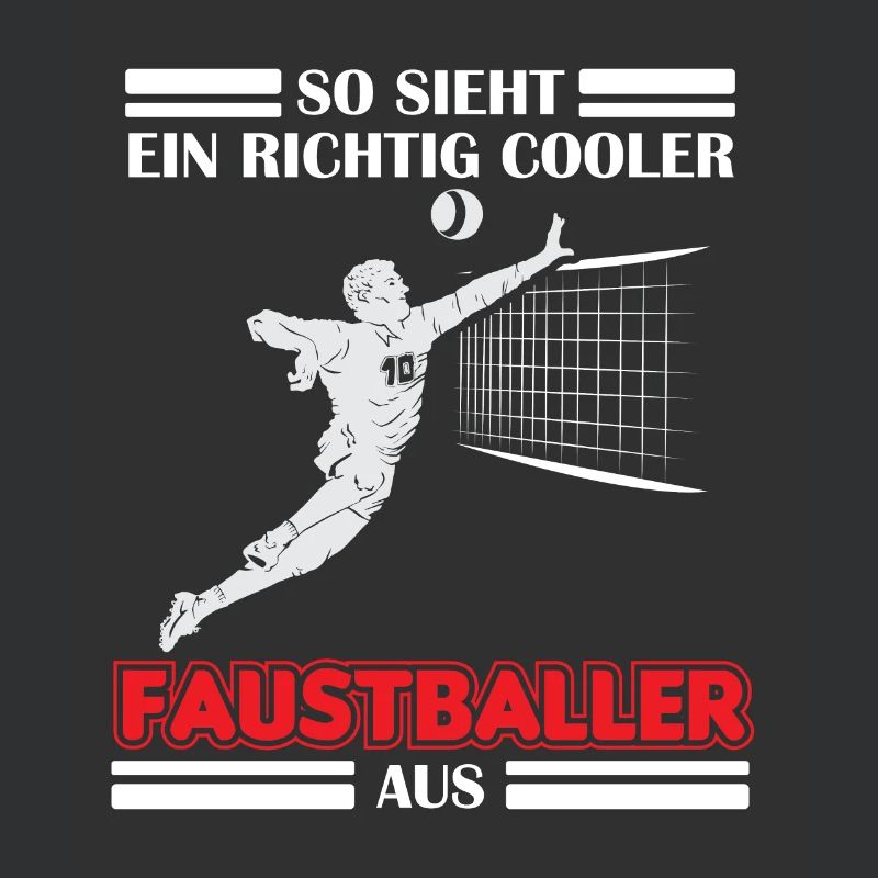So sieht ein richtig cooler Faustballer Faustball