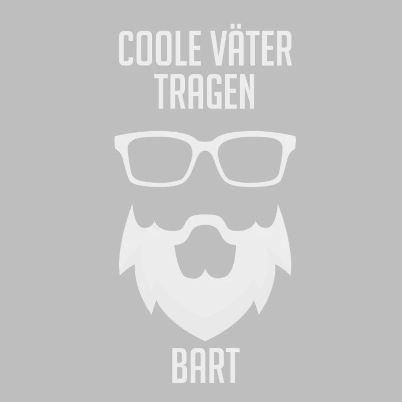 Cool fathers bear beard