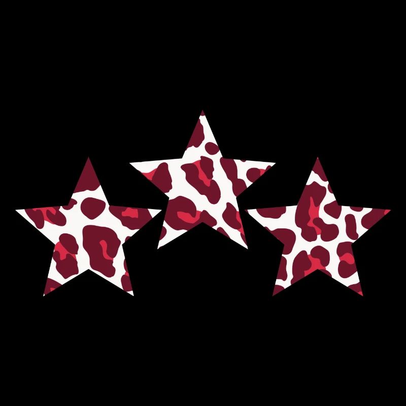 Etoile leopard imprimer