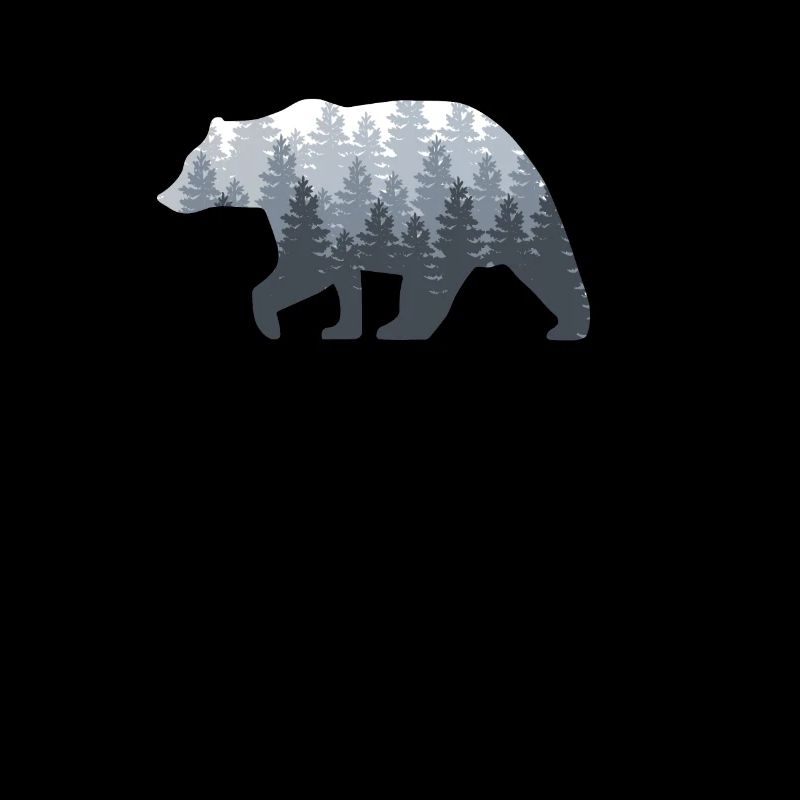 Bear Forest Nature Trees
