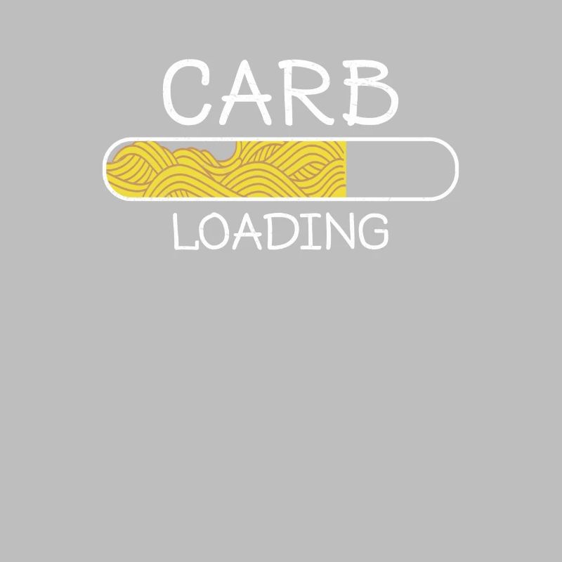 Carb Loading Pasta Funny Kohlenhydrate Loading