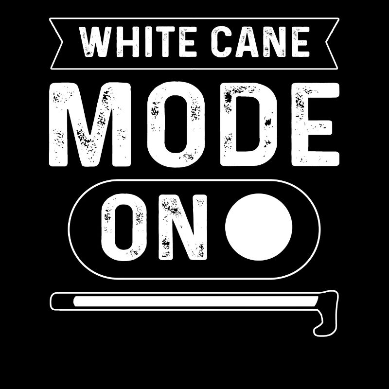 White pipe mode on. Blind persons