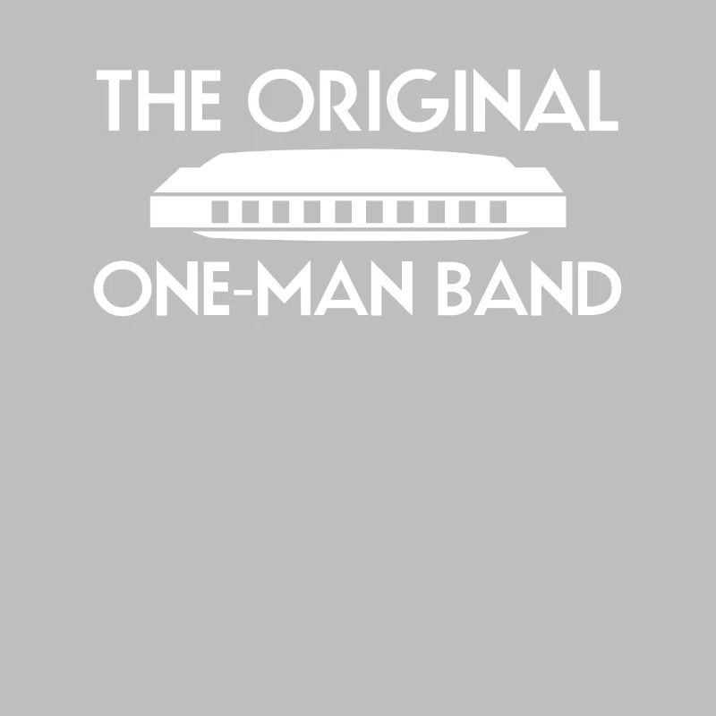 Harmonica Harmonica Slogan Chemise