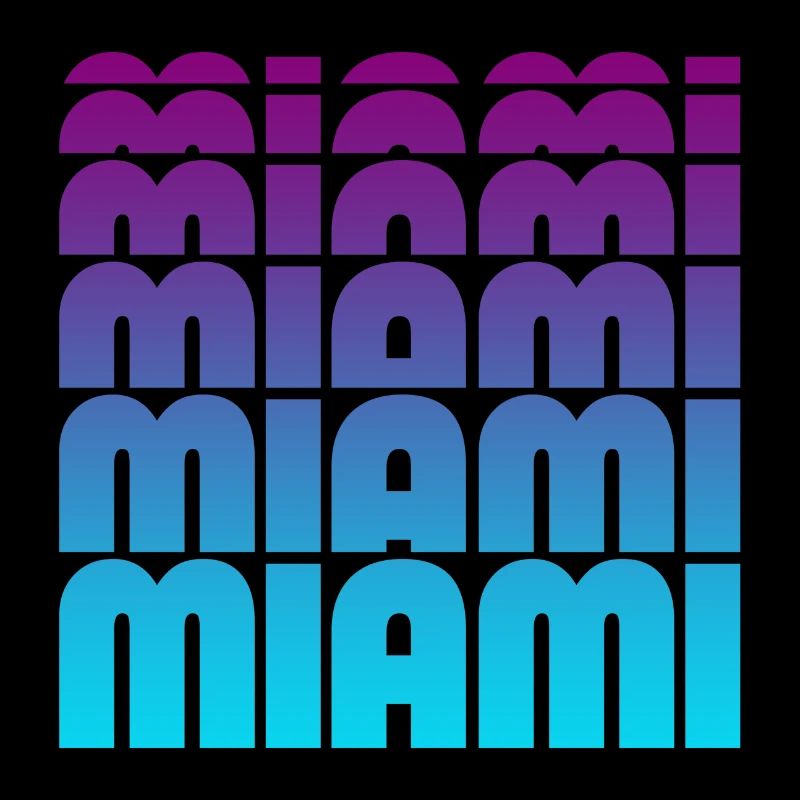 Miami Gradient Grid
