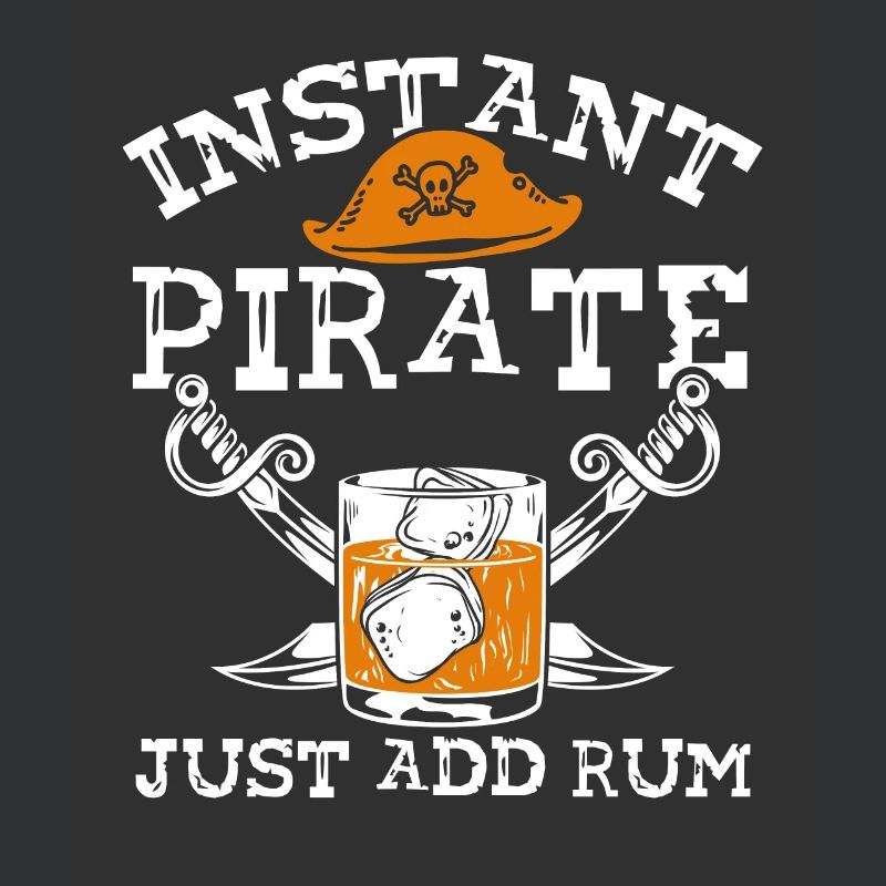 Pirate ajoute simplement du rhum