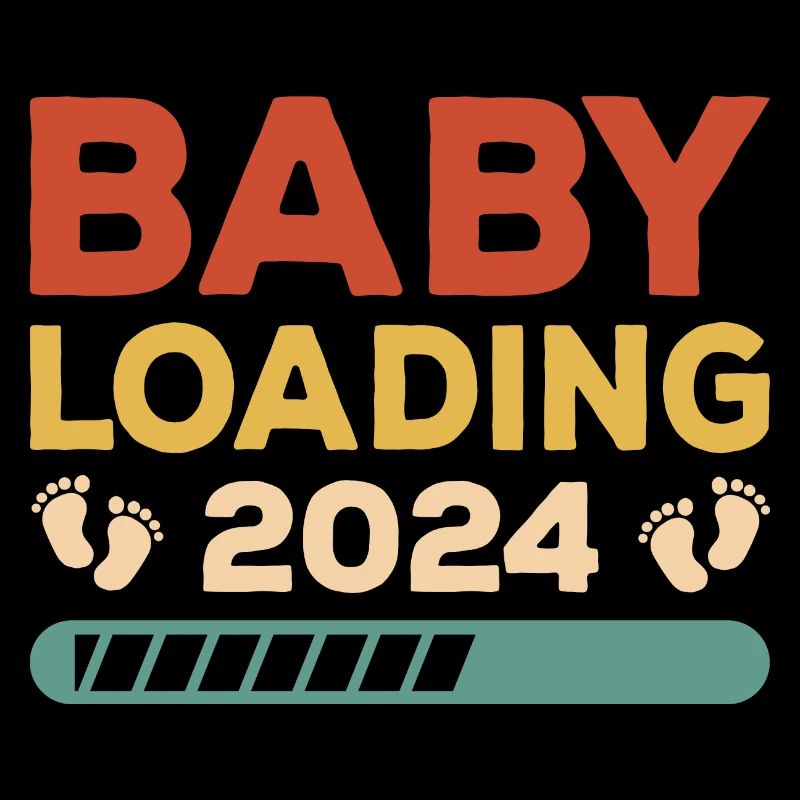 Baby Loading 2024 Kind Geburt Nachwuchs