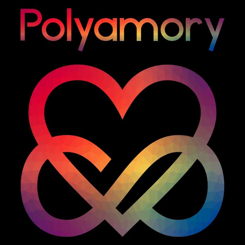 Polyamory Infinity Heart | Polyamorie Geschenk