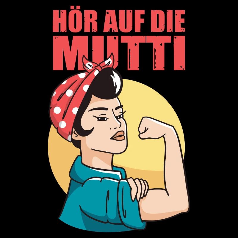 Hör auf die Mutti Mom Muttertag Geschenkidee