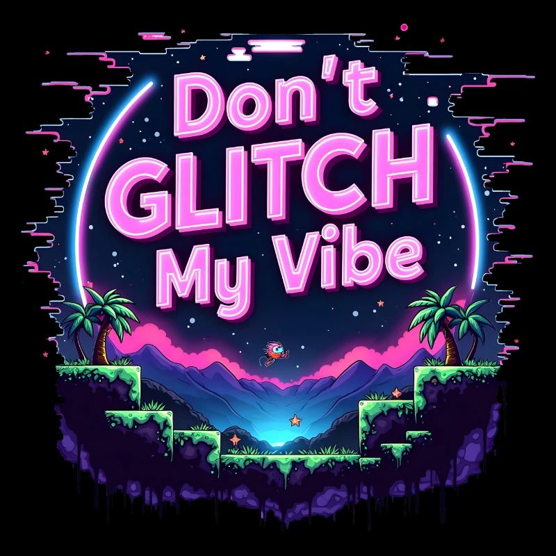 Don't Glitch my Vibe - Retro Gaming Abenteuer