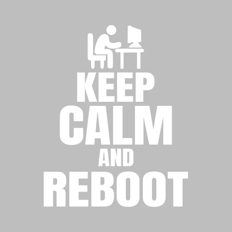 Admin Dites au programmeur administrateur Keep Calm Sys