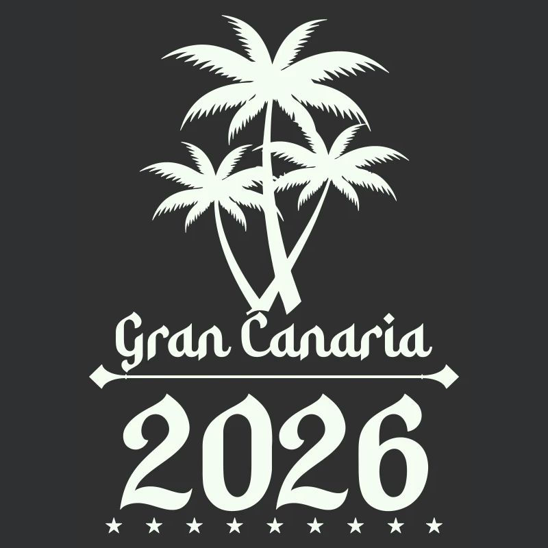 Gran Canaria 2026 Palm Tree Logo