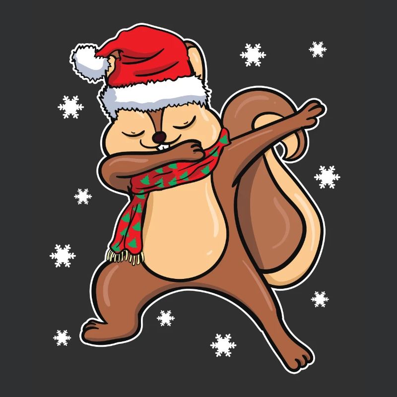 Squirrel Dabbing Dance Christmas Gift