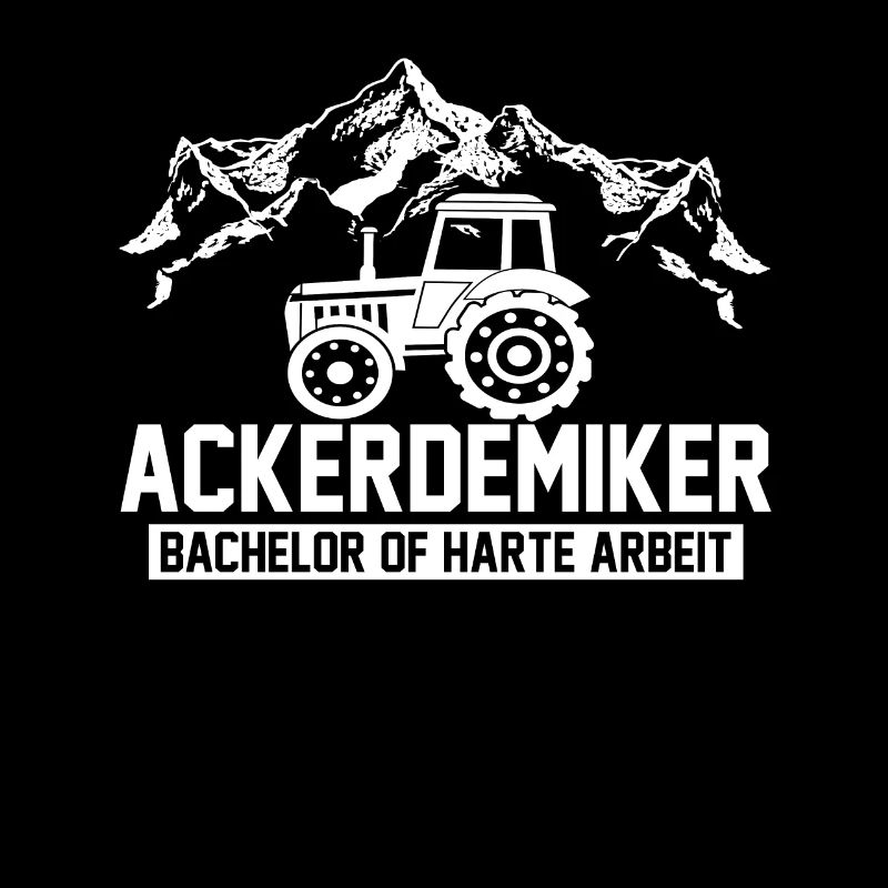 Ackerdemiker Traktor Mann Bauer Jungs Trecker