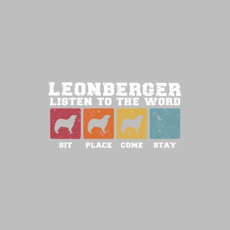 Leonberger écoute la parole