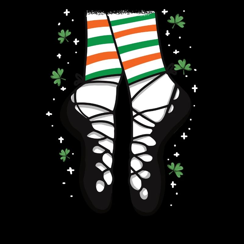 Cartoon Ghillies Irish Dance Gift