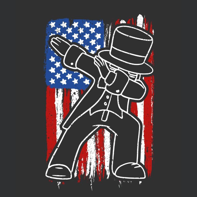 Dabbing American 4. Juli Funny Dab Dance Pose US