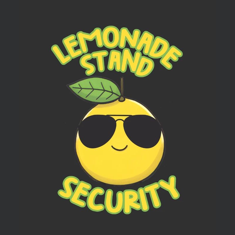 Stand de limonade Sécurité Mignon Citron Été