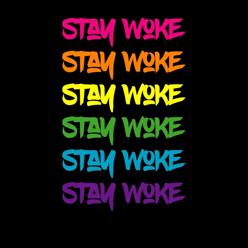 Bleib Woke Pride Rainbow