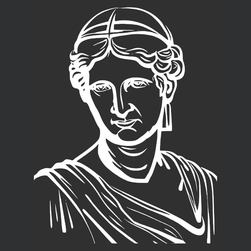 Ancient Old Marble Statue
