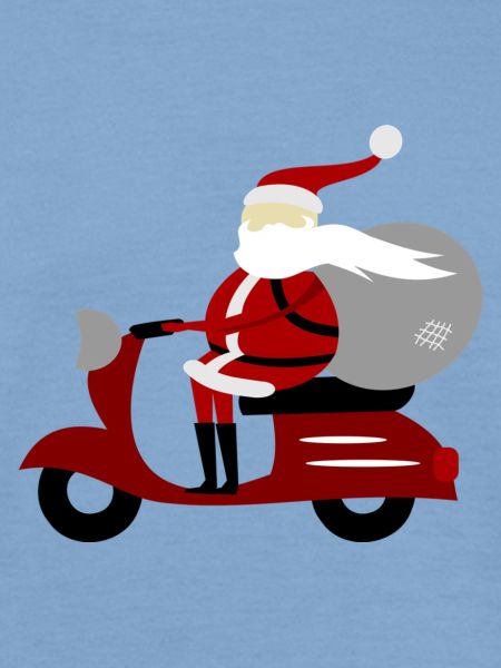 Weihnachten - Weihnachtsmann Roller