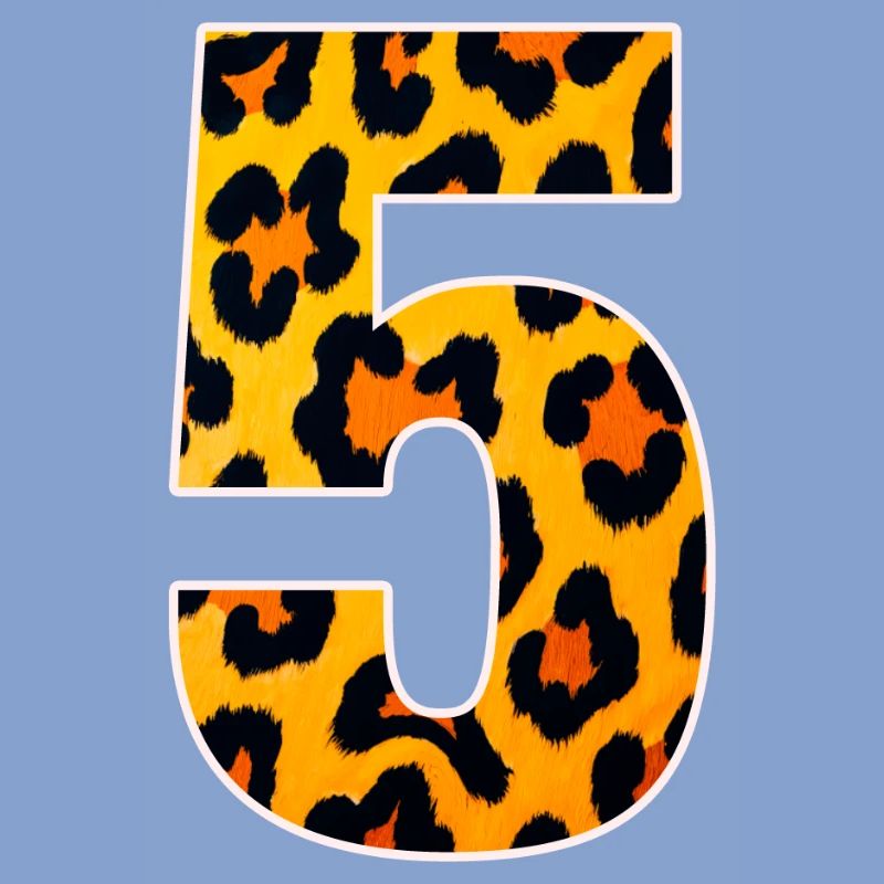 Leopard 5 Fur Pattern