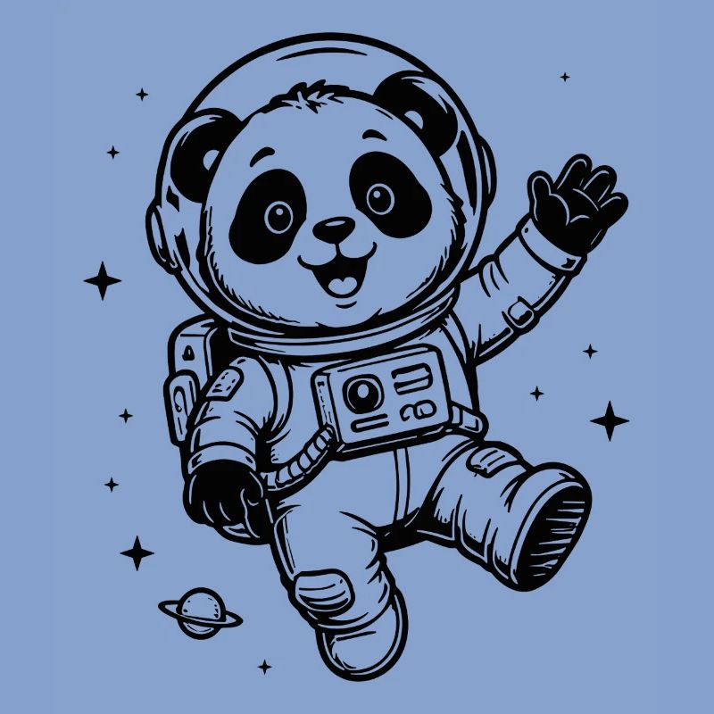 Astronaute Panda : Aventure spatiale