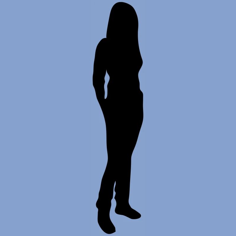 Frau Körper Silhouette Vektor-Design