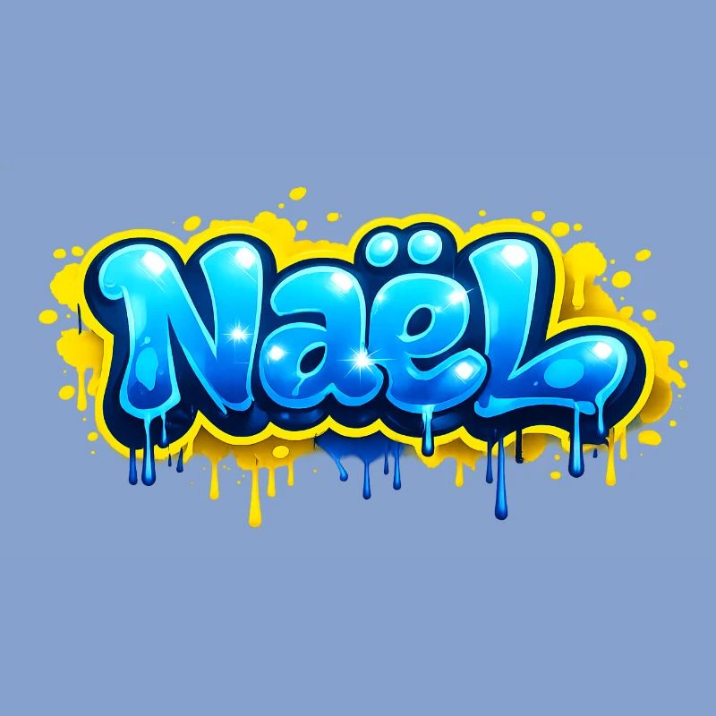 NAEL GRAFFITI NAME FOR PERFECT GIFT PRINTABLE 