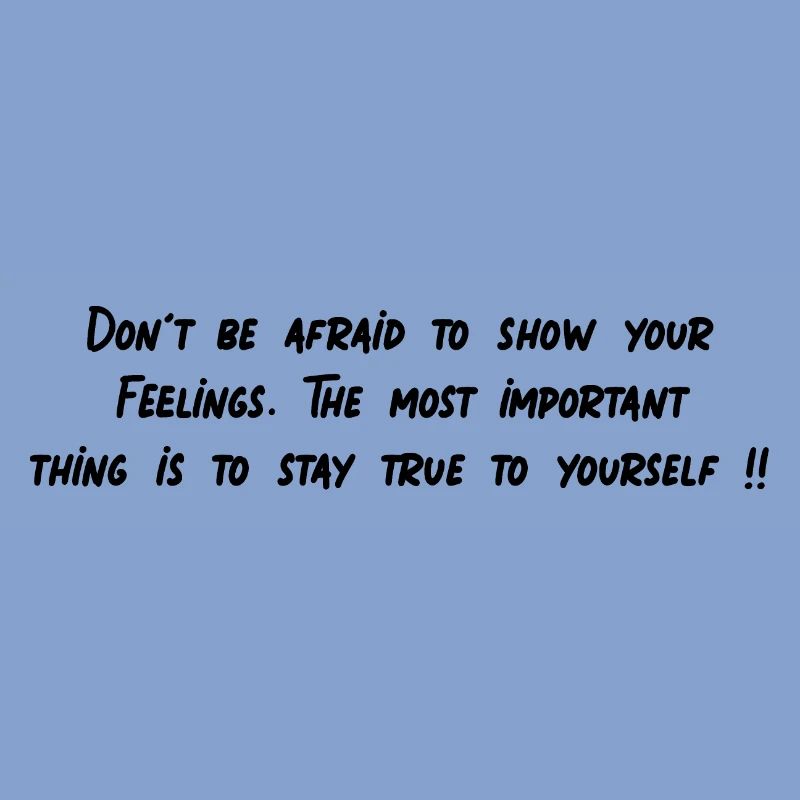 Don´t be afraid