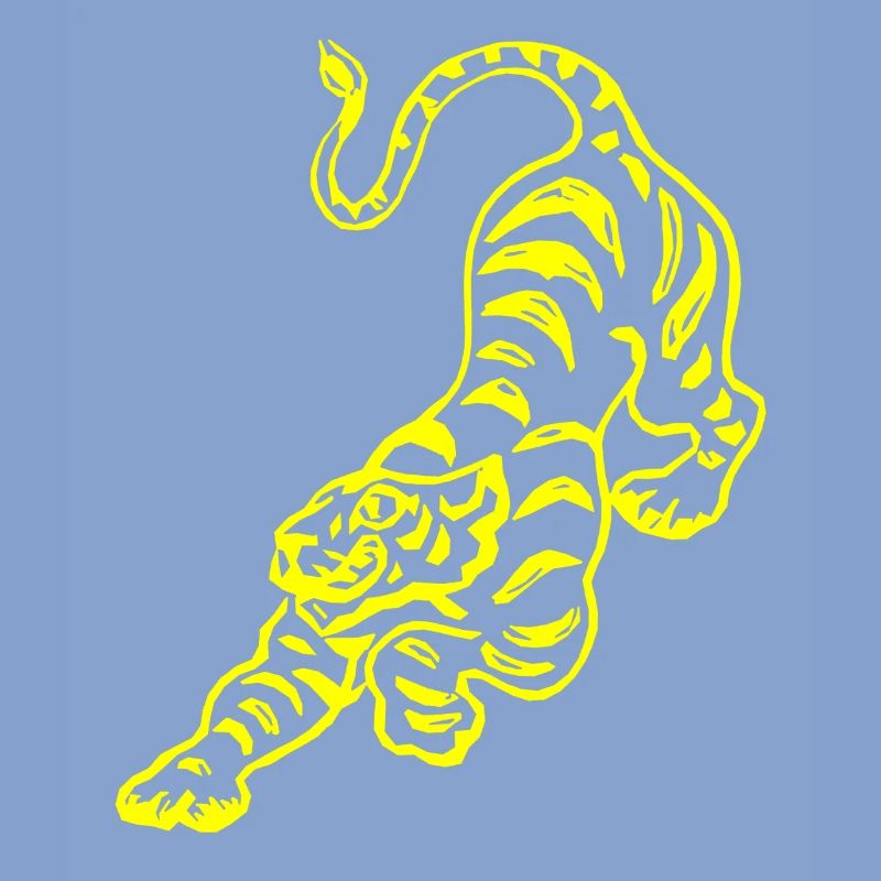 Chinesisches Tigermuster