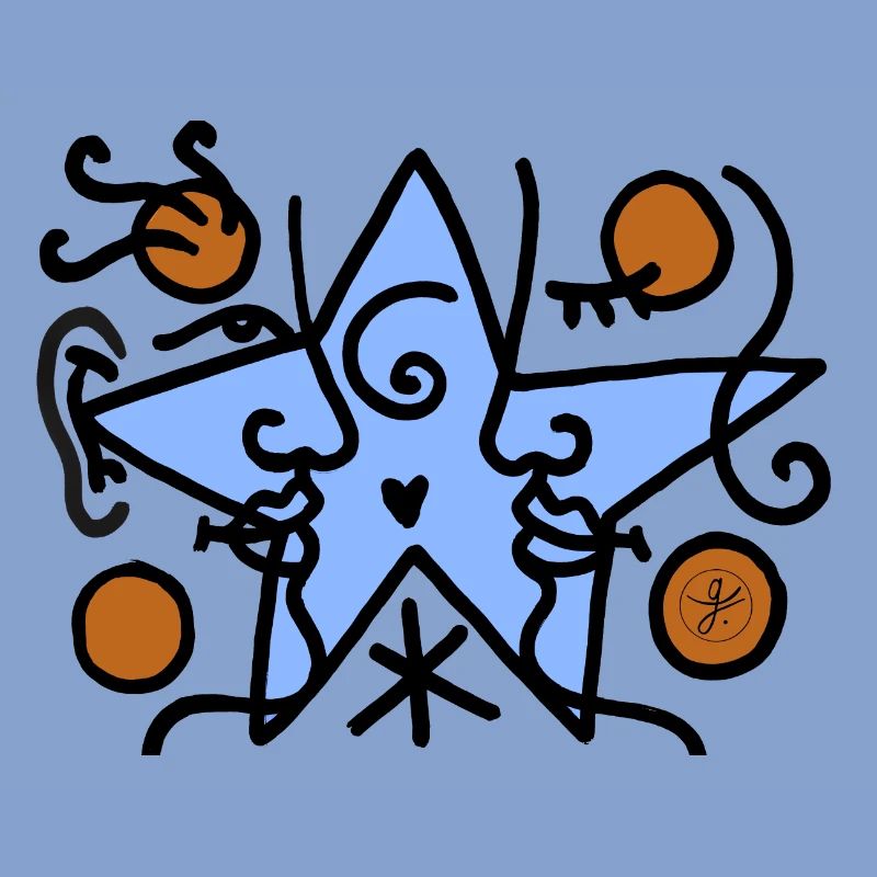 Blauer Stern