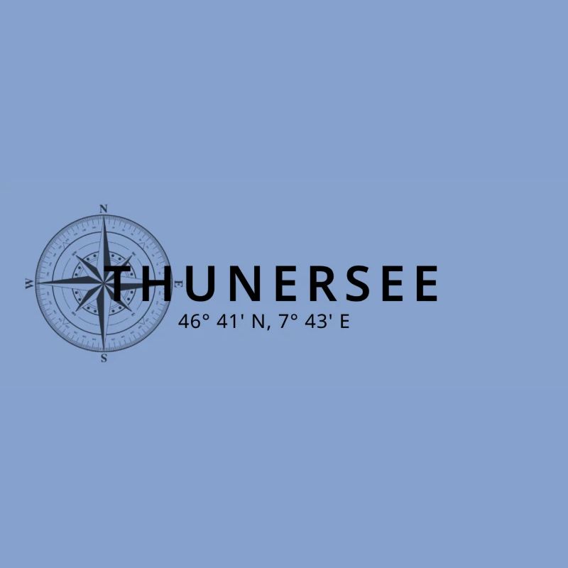 Thunersee Kompass Design