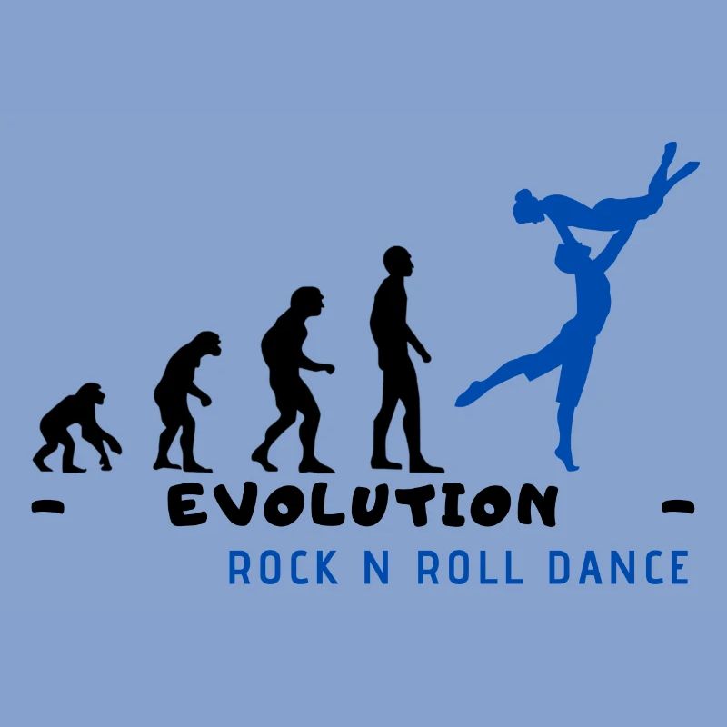 Evolution Rock n Roll Dance Black