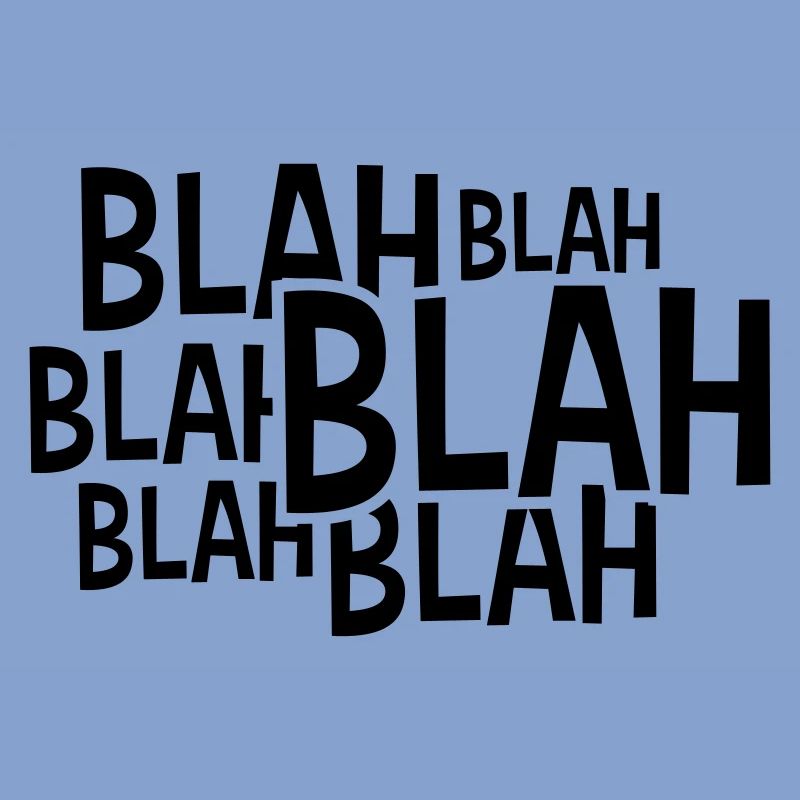 Comic Blah disant