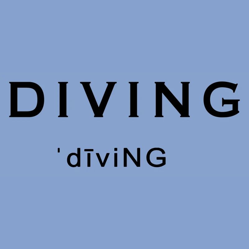 diving