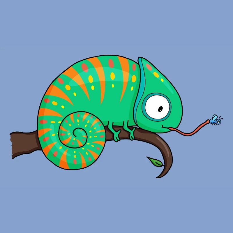 Caméléon Chamäleon