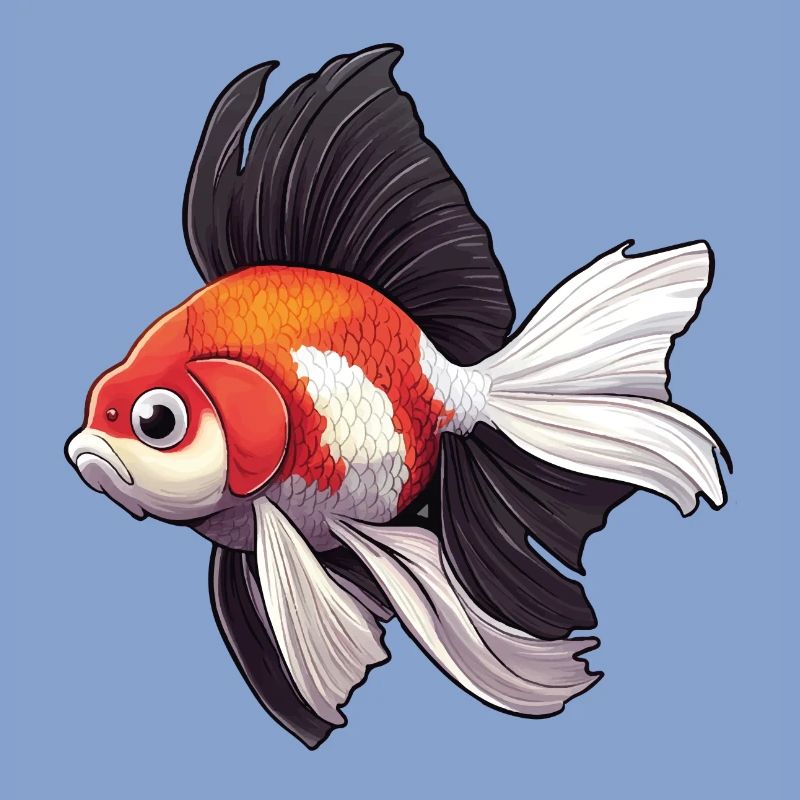 Fancy Veiltail Goldfish