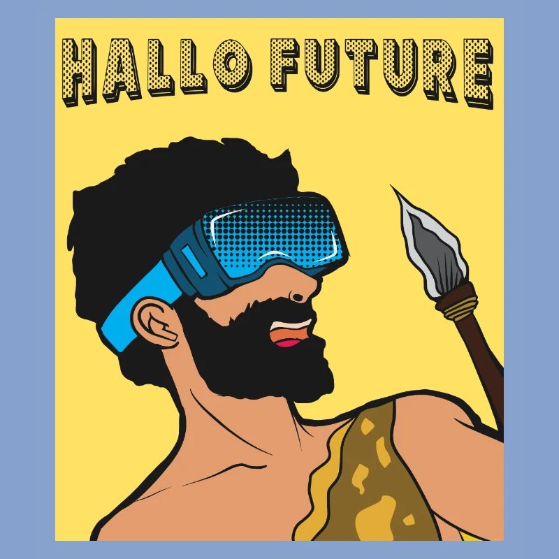Hallo Future Caveman VR Stil
