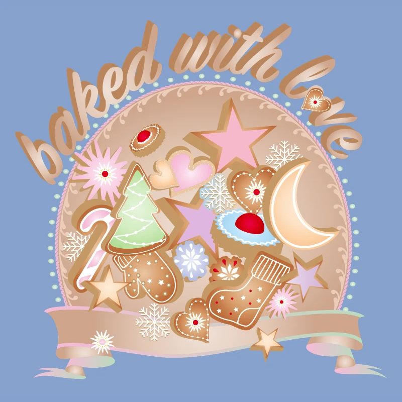 Biscuits de Noël colorés – cuits avec amour