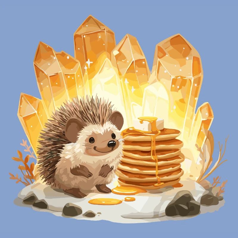 Hérisson & Cristaux Pancake